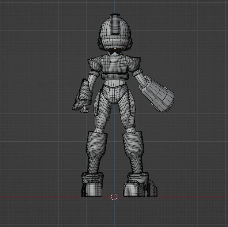 X Model - Megaman ZX 3D model_12