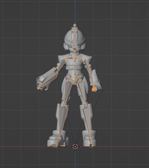 X Model - Megaman ZX 3D model_14