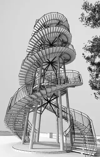 Building With Stairs