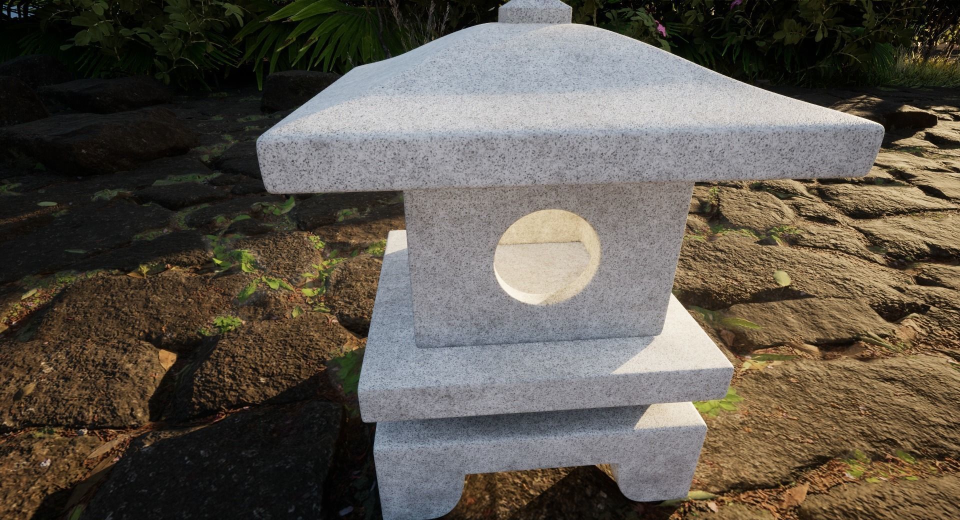 Japanese Lantern 2 3D model_16