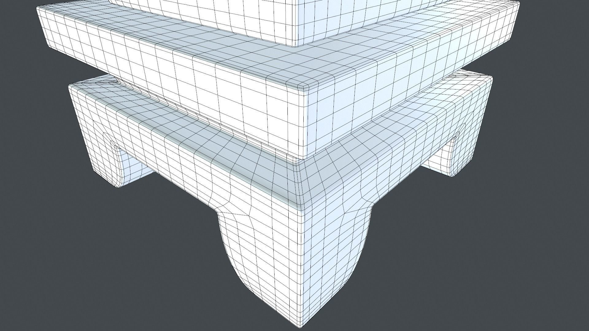 Japanese Lantern 2 3D model_13