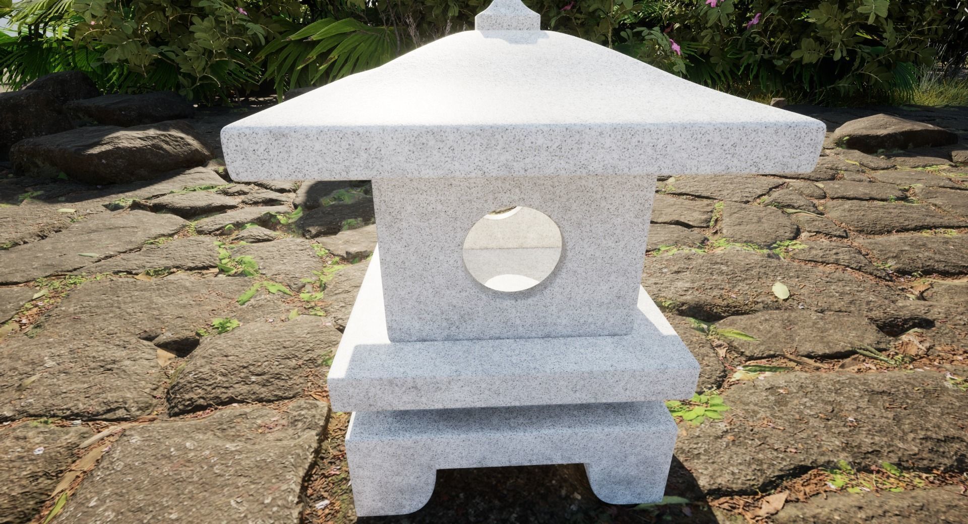 Japanese Lantern 2 3D model_29
