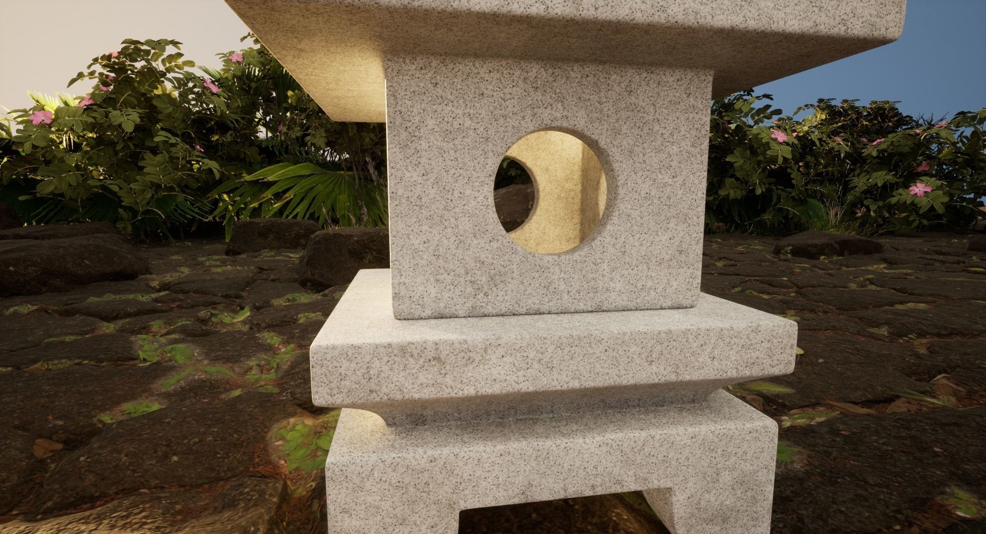 Japanese Lantern 2 3D model_5