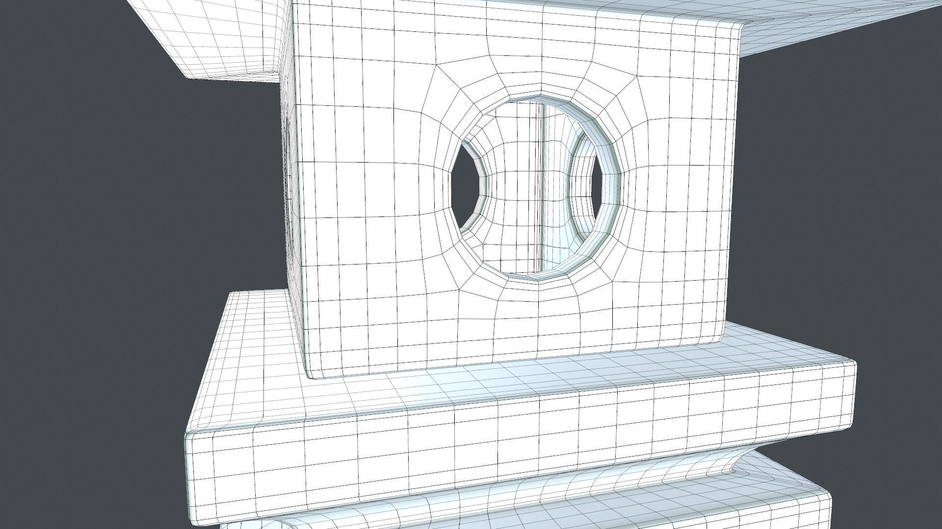 Japanese Lantern 2 3D model_15