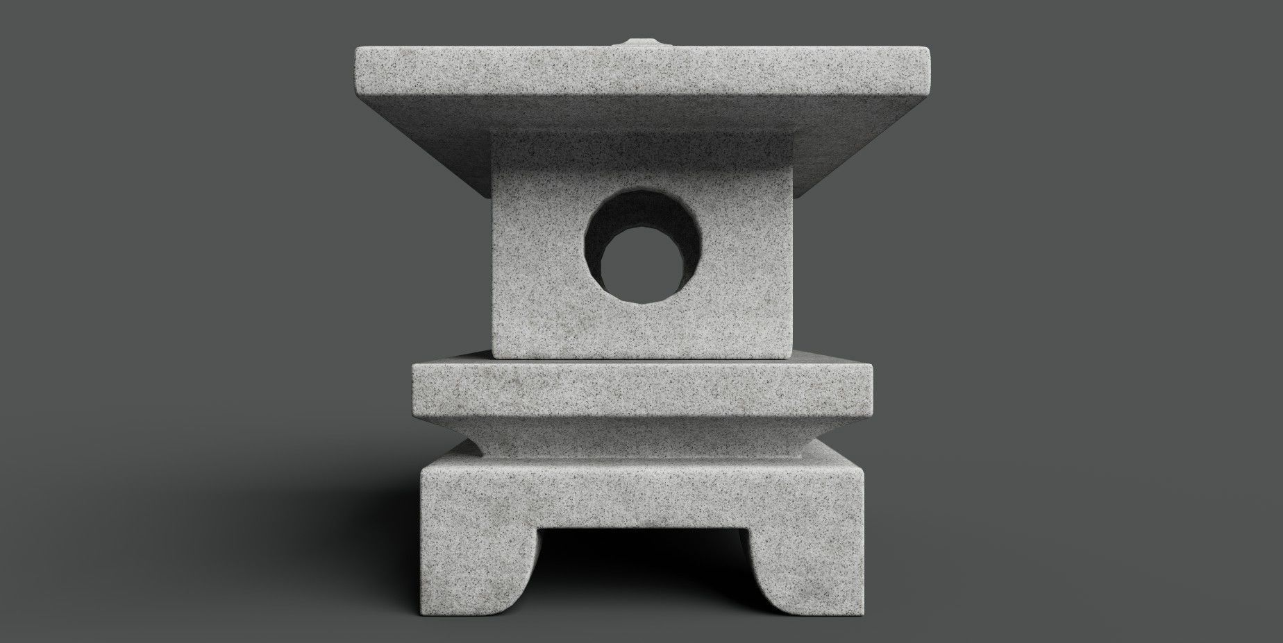 Japanese Lantern 2 3D model_20