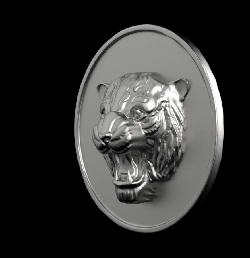 Chinese Zodiac Tiger 003 3D print model_9