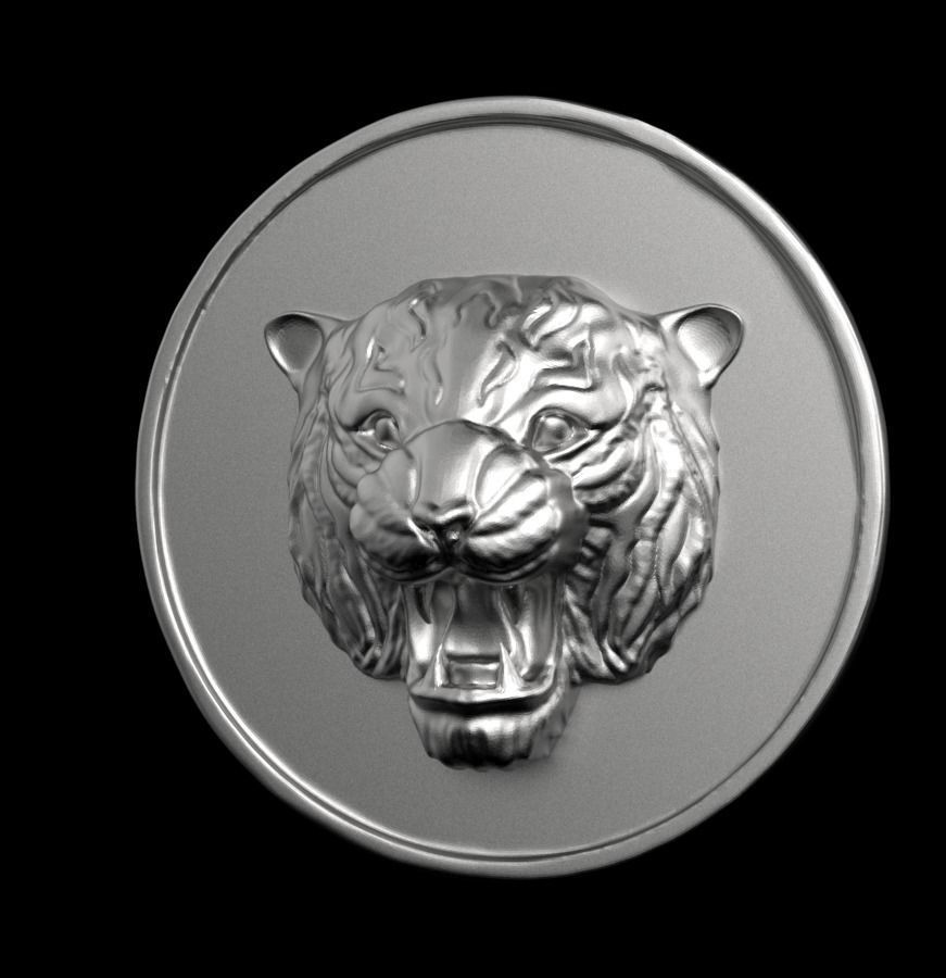 Chinese Zodiac Tiger 003 3D print model_4