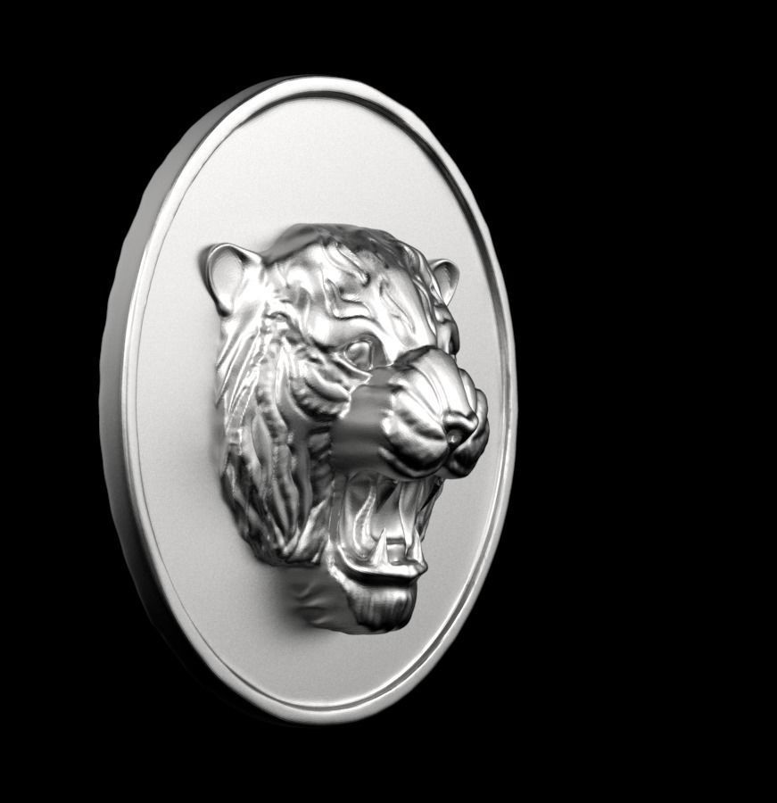 Chinese Zodiac Tiger 003 3D print model_52