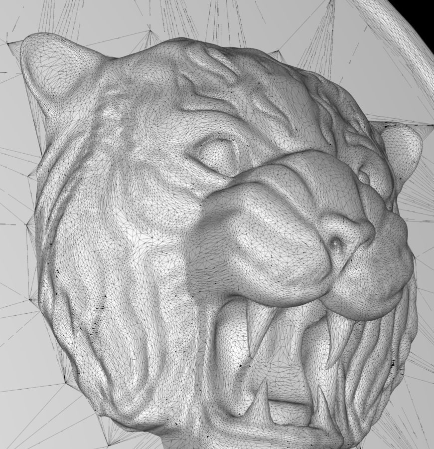 Chinese Zodiac Tiger 003 3D print model_62