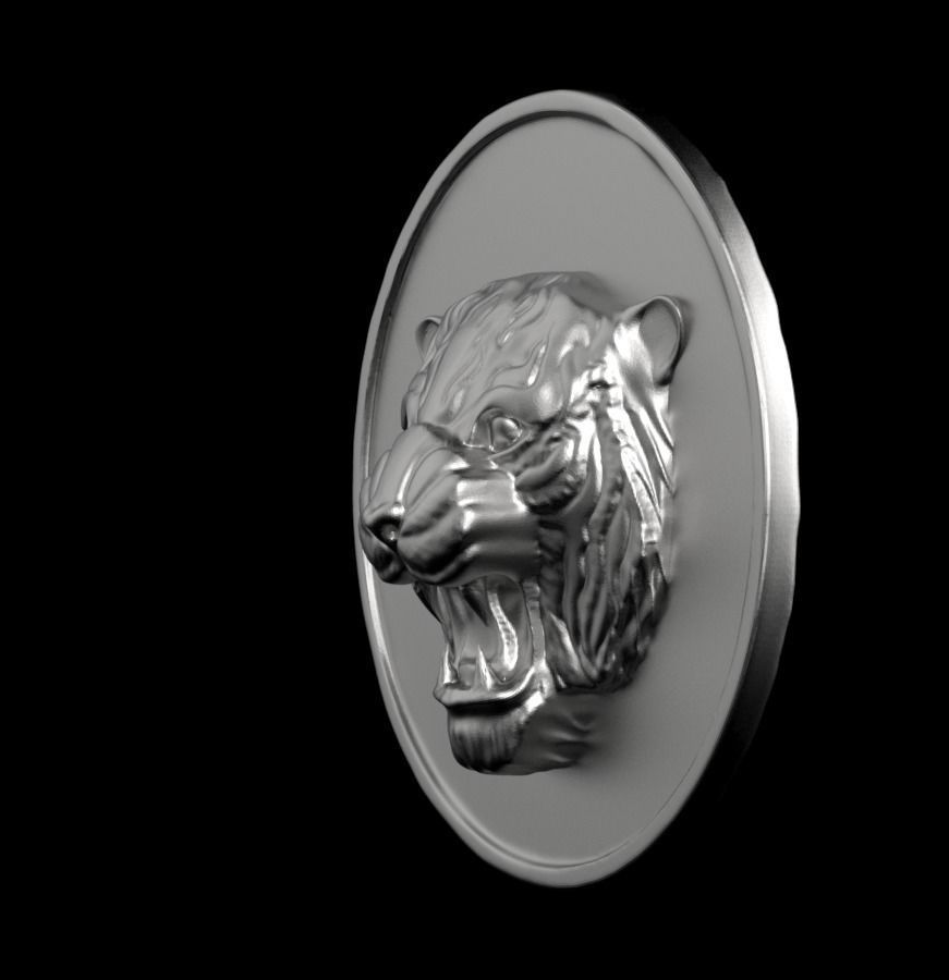 Chinese Zodiac Tiger 003 3D print model_11