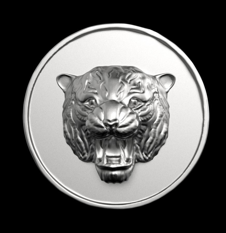 Chinese Zodiac Tiger 003 3D print model_2