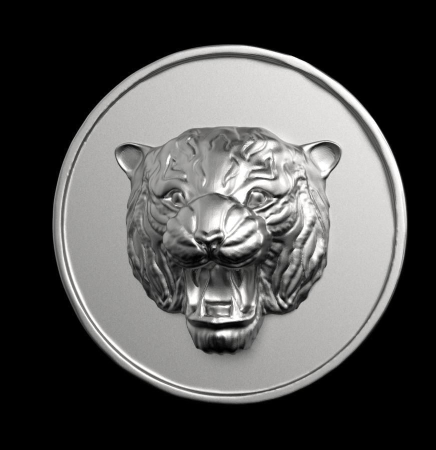 Chinese Zodiac Tiger 003 3D print model_3