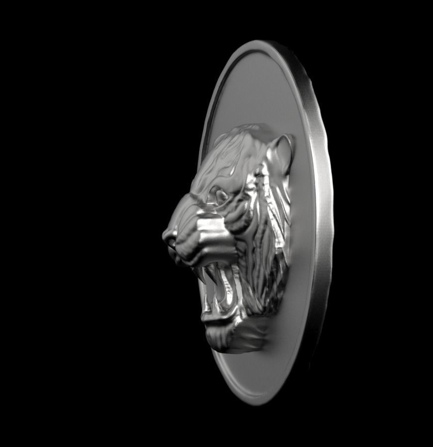 Chinese Zodiac Tiger 003 3D print model_13