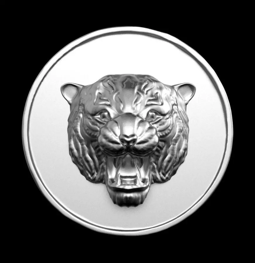 Chinese Zodiac Tiger 003 3D print model_0