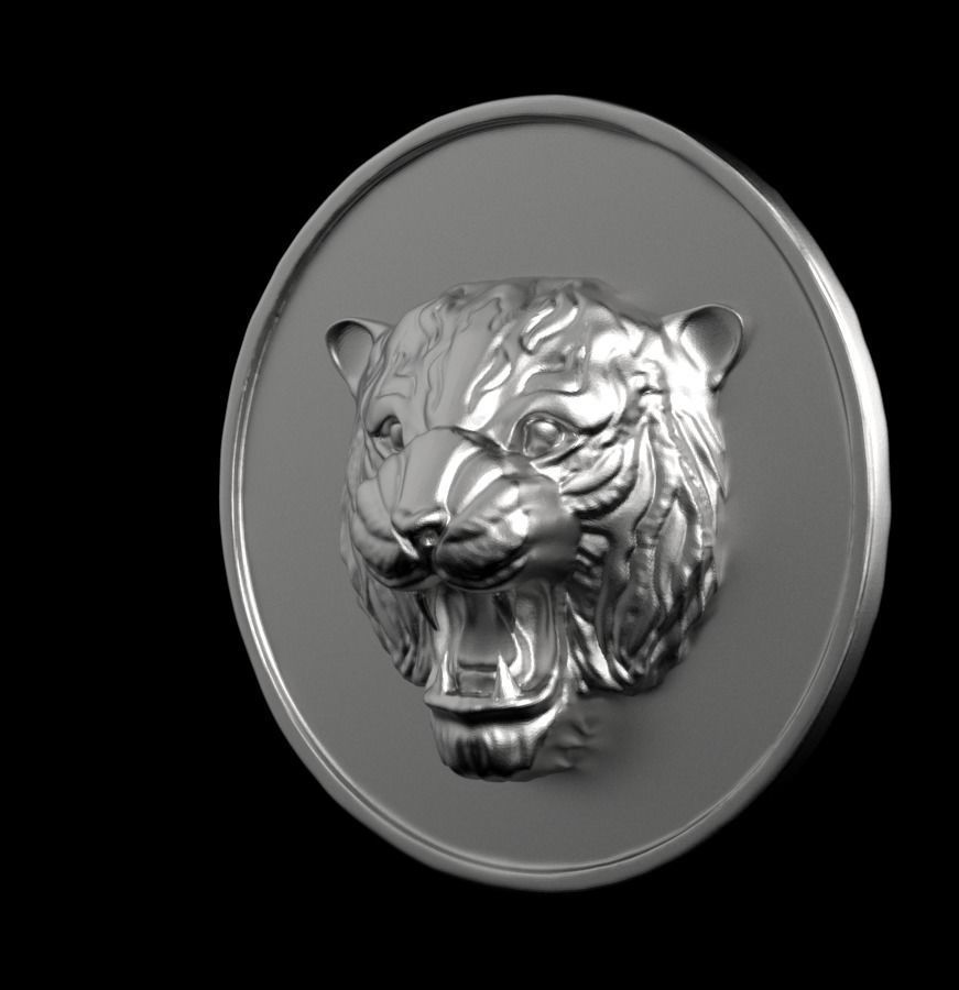 Chinese Zodiac Tiger 003 3D print model_7