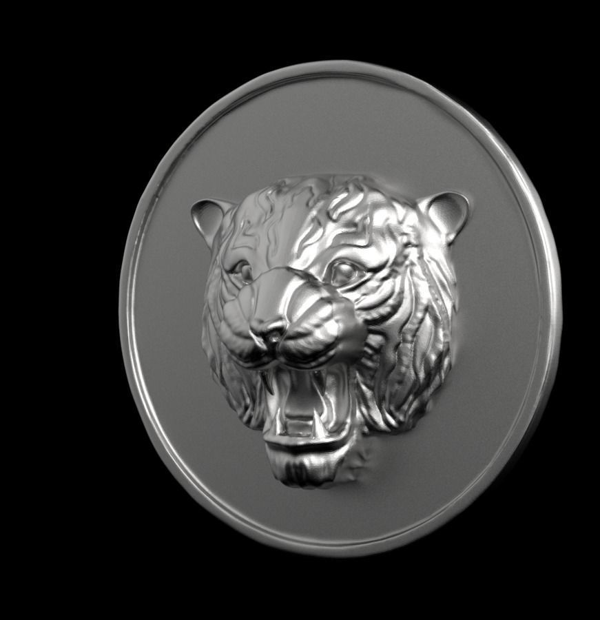 Chinese Zodiac Tiger 003 3D print model_6