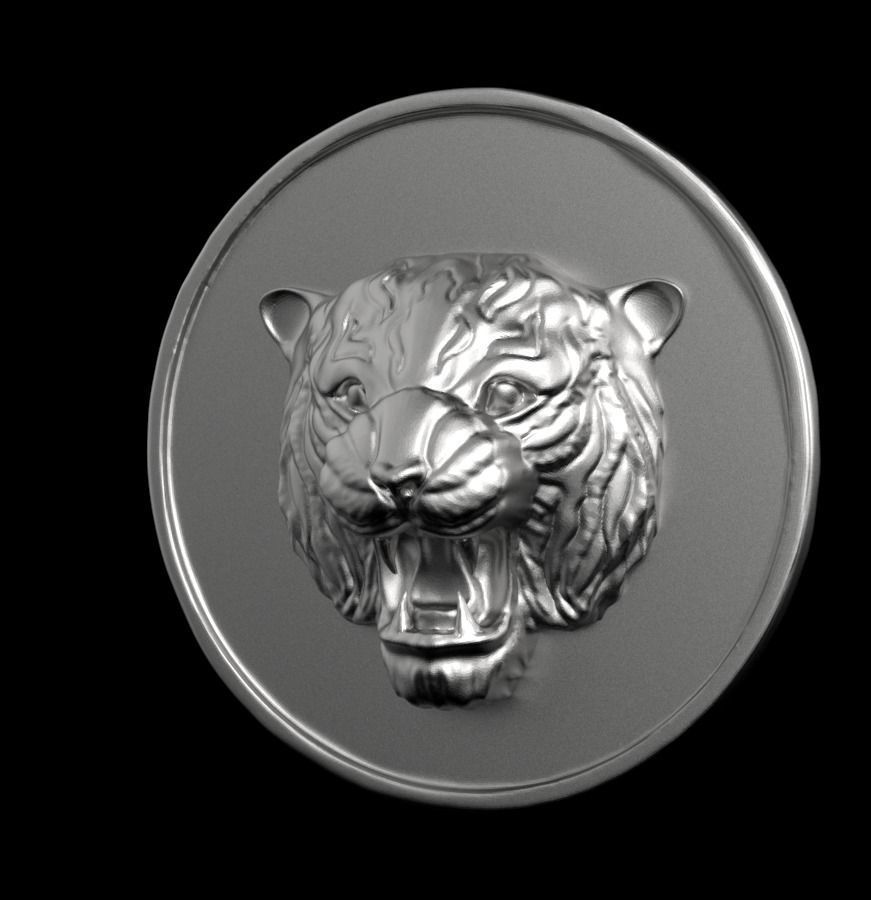 Chinese Zodiac Tiger 003 3D print model_5