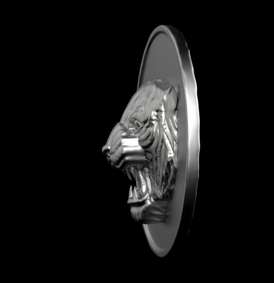 Chinese Zodiac Tiger 003 3D print model_14