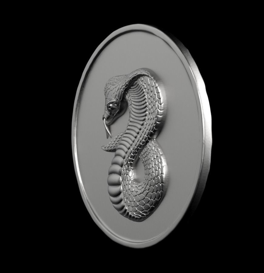 Chinese Zodiac Snake 003 3D print model_10