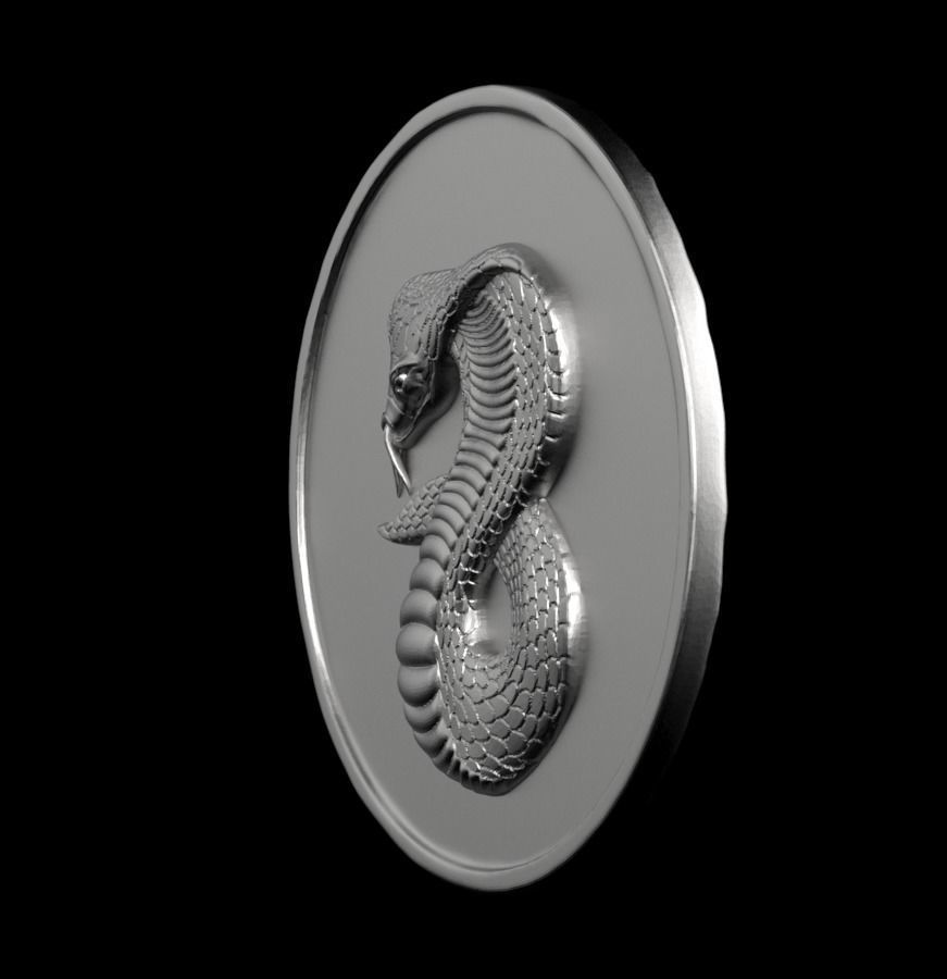 Chinese Zodiac Snake 003 3D print model_11
