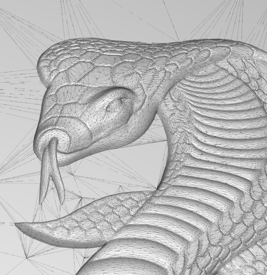 Chinese Zodiac Snake 003 3D print model_62