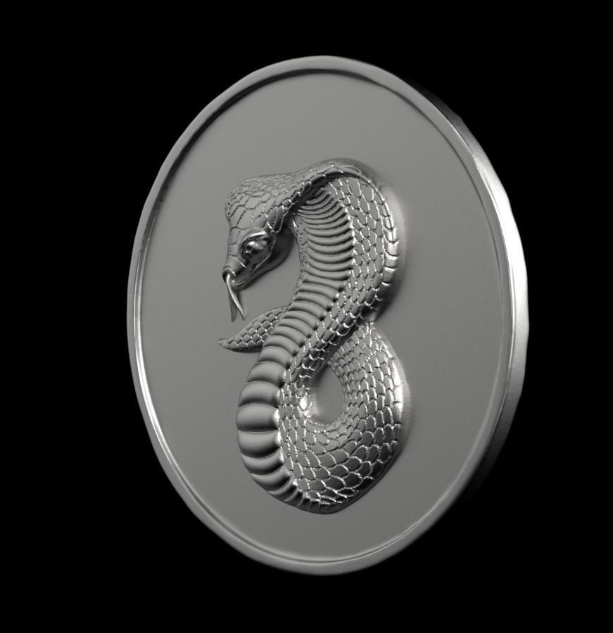Chinese Zodiac Snake 003 3D print model_8