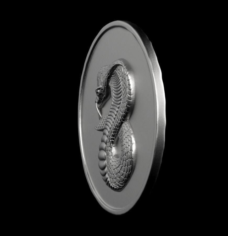 Chinese Zodiac Snake 003 3D print model_12