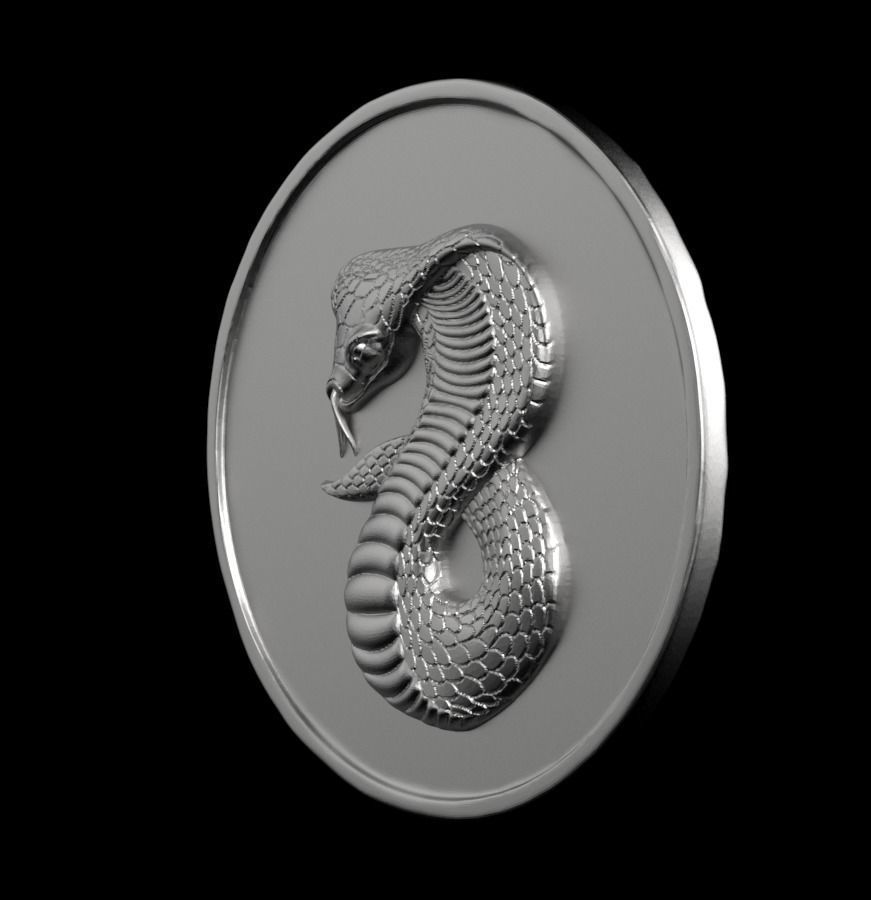 Chinese Zodiac Snake 003 3D print model_9