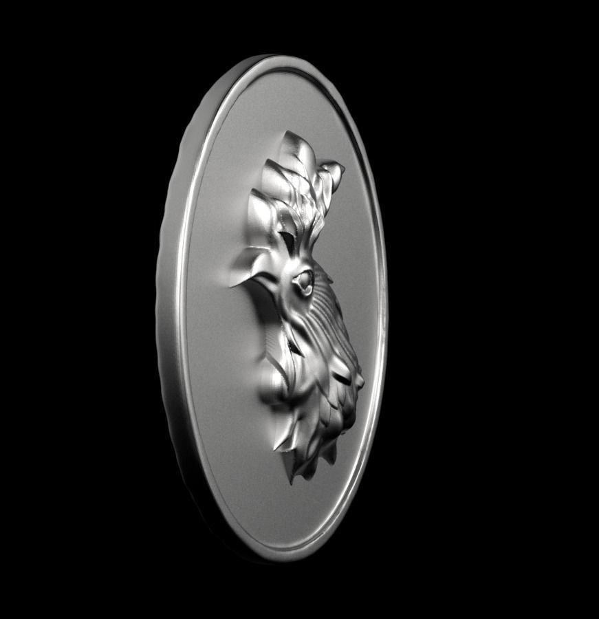 Chinese Zodiac Rooster 003 3D print model_50