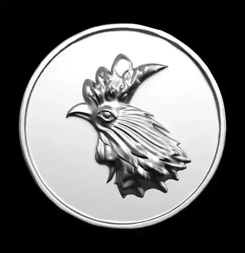 Chinese Zodiac Rooster 003 3D print model