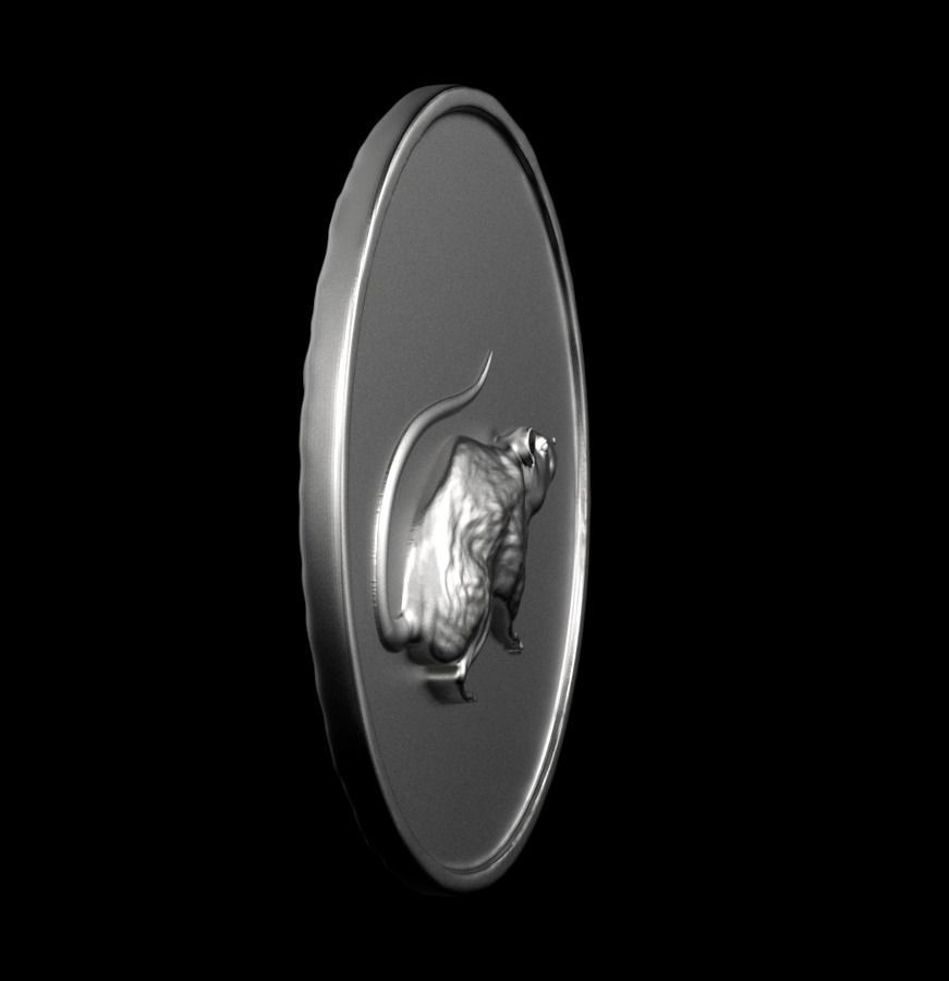 Chinese Zodiac Rat 003 3D print model_49