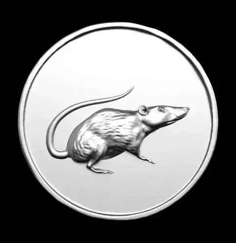 Chinese Zodiac Rat 003 3D print model