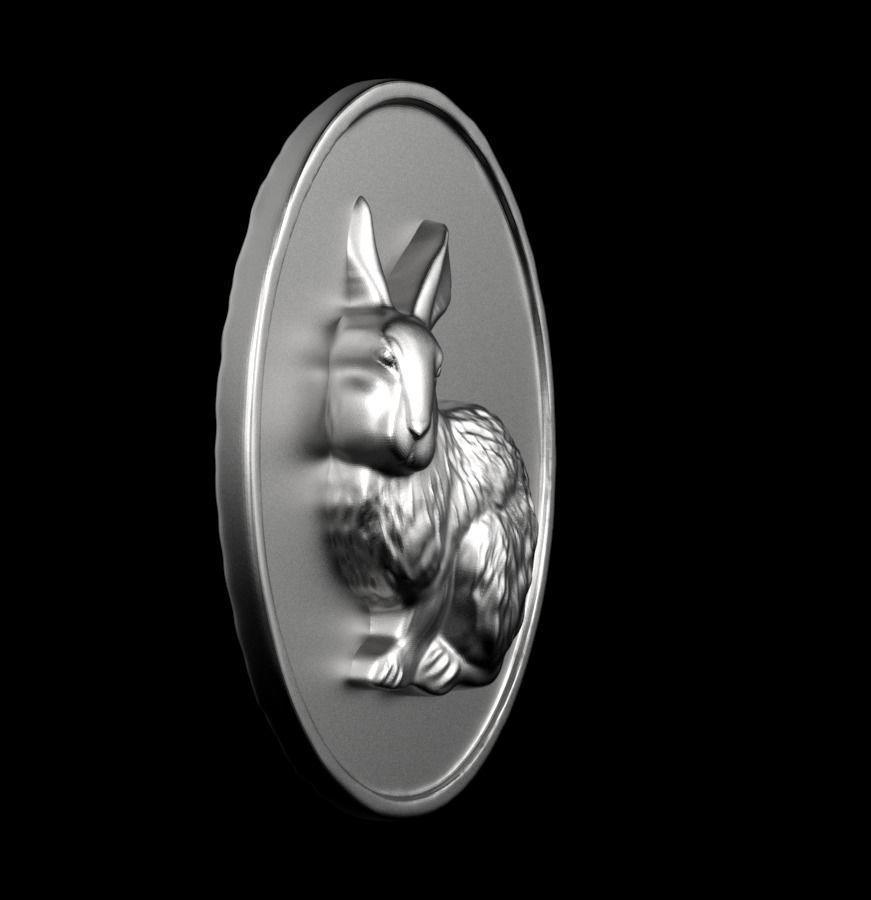 Chinese Zodiac Rabbit 003 3D print model_52