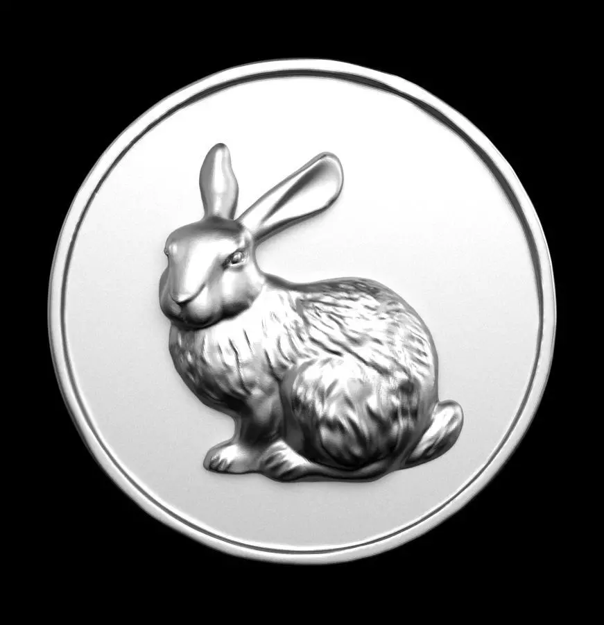 Chinese Zodiac Rabbit 003 3D print model_0