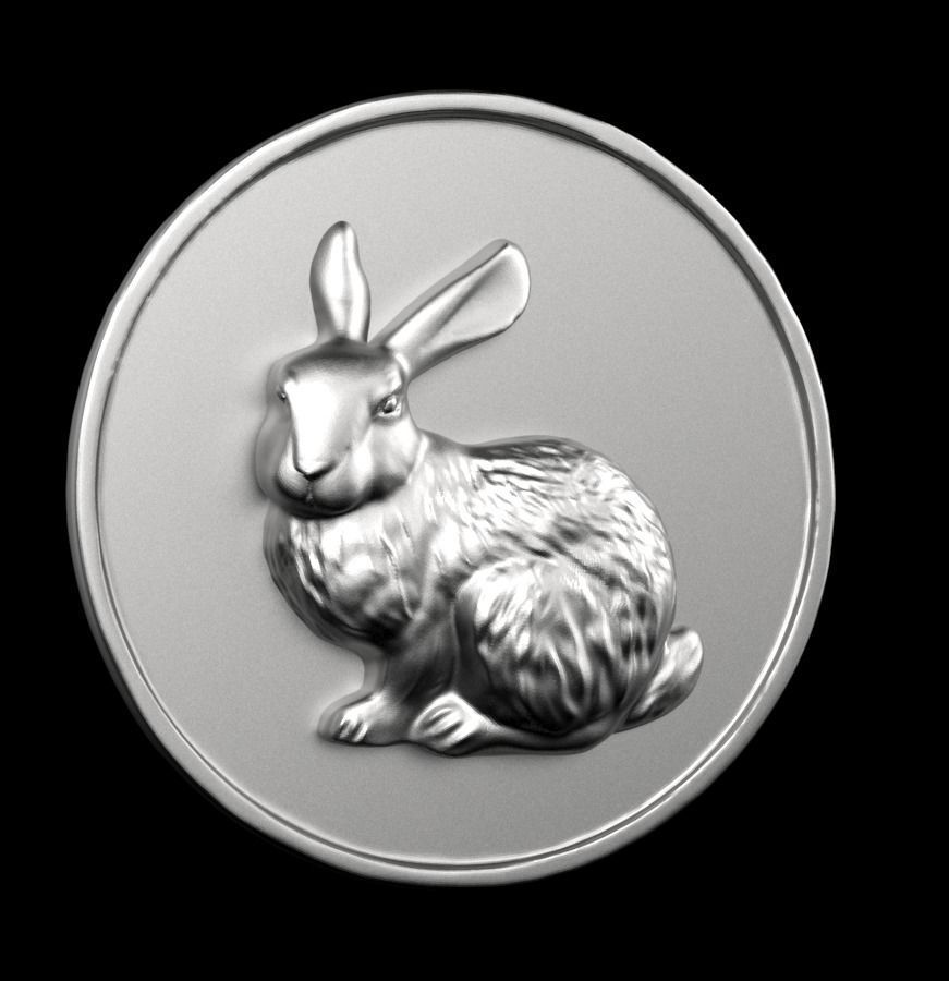 Chinese Zodiac Rabbit 003 3D print model_60