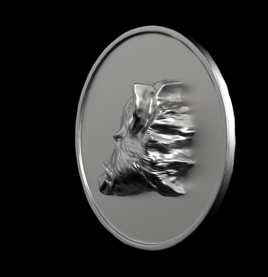 Chinese Zodiac Pig  003 3D print model_9