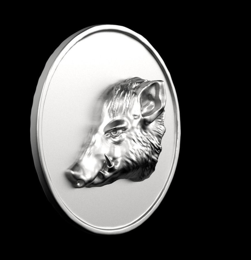 Chinese Zodiac Pig  003 3D print model_53