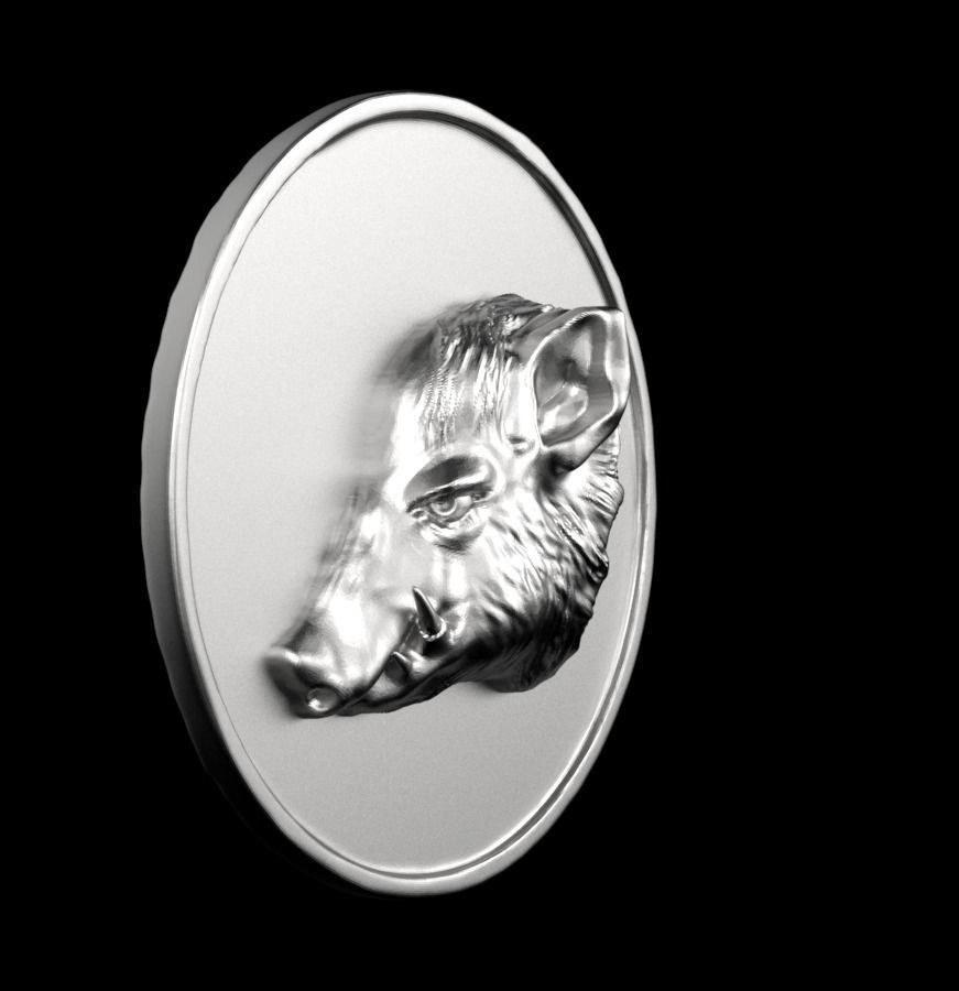 Chinese Zodiac Pig  003 3D print model_52