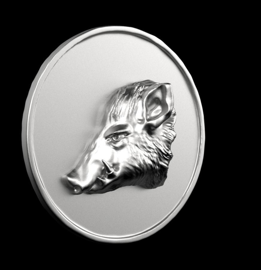 Chinese Zodiac Pig  003 3D print model_55