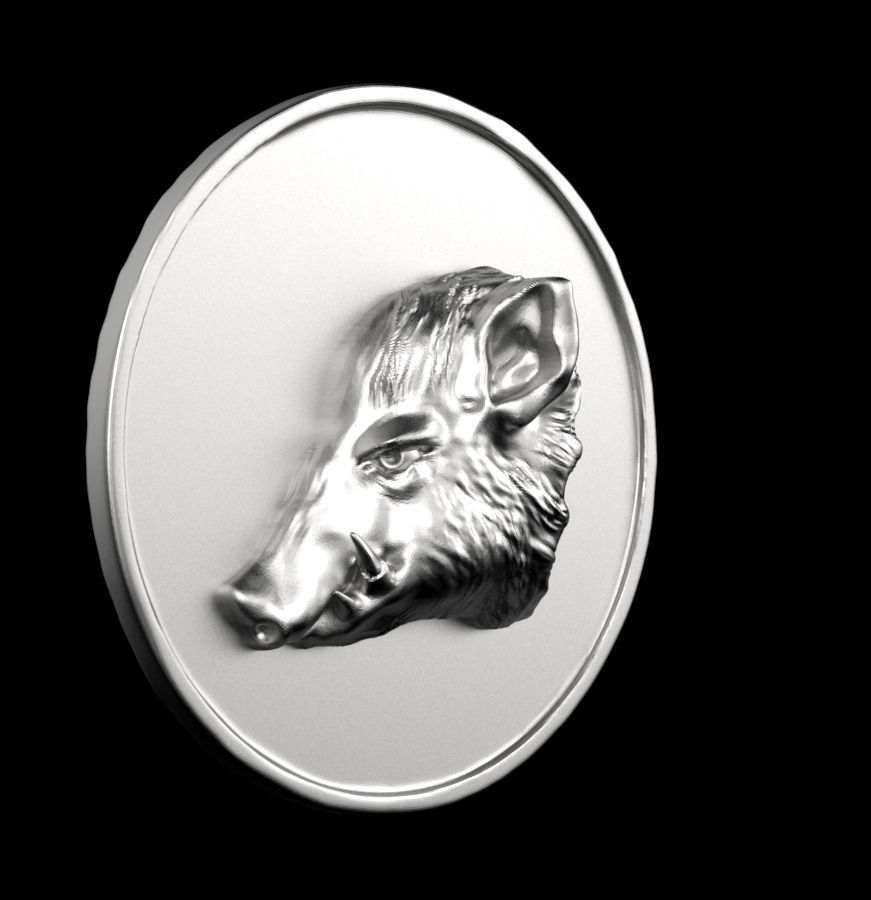 Chinese Zodiac Pig  003 3D print model_54