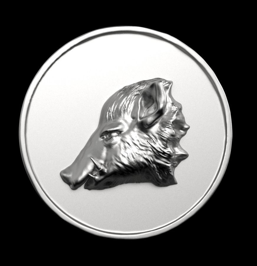 Chinese Zodiac Pig  003 3D print model_60