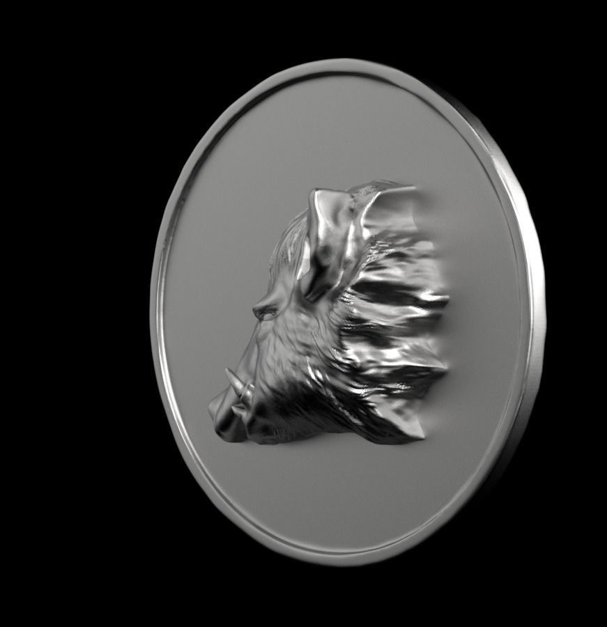 Chinese Zodiac Pig  003 3D print model_8