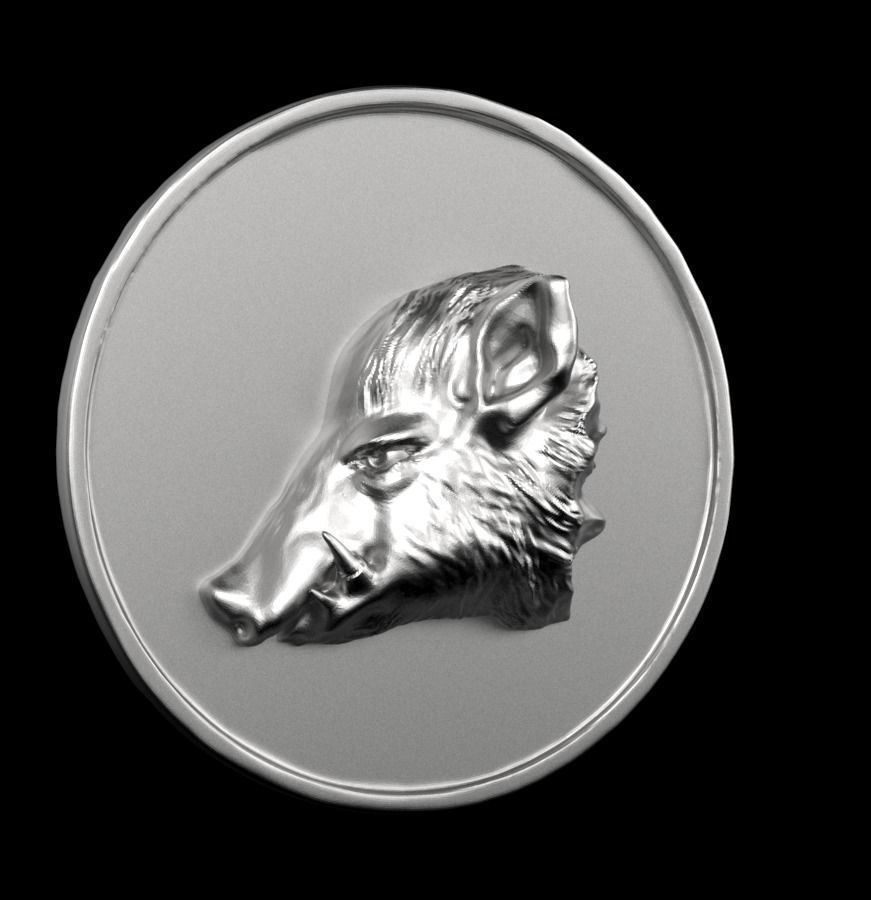 Chinese Zodiac Pig  003 3D print model_57