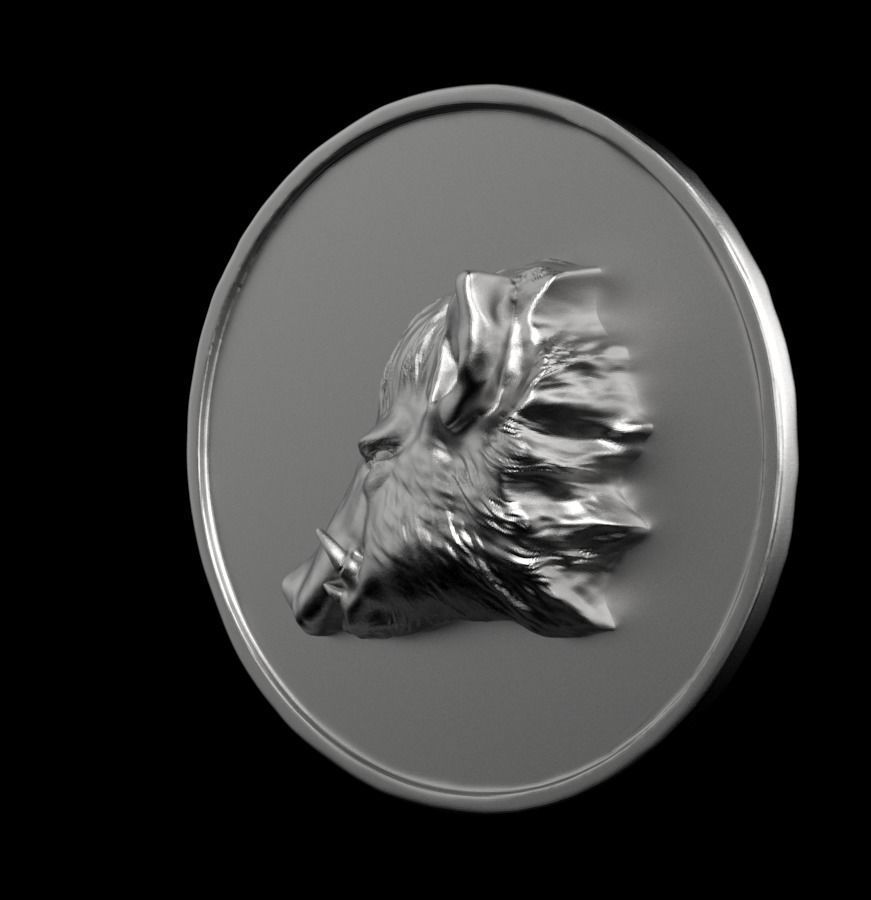 Chinese Zodiac Pig  003 3D print model_7