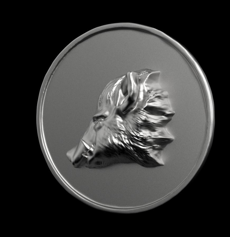 Chinese Zodiac Pig  003 3D print model_5