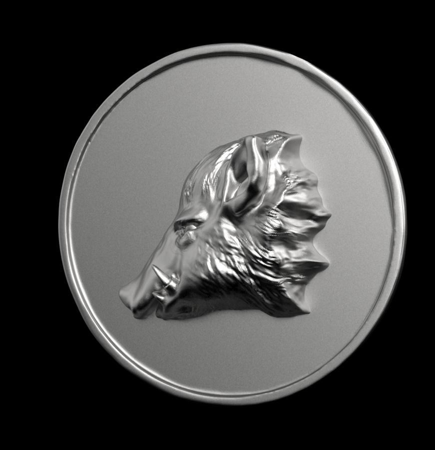 Chinese Zodiac Pig  003 3D print model_4