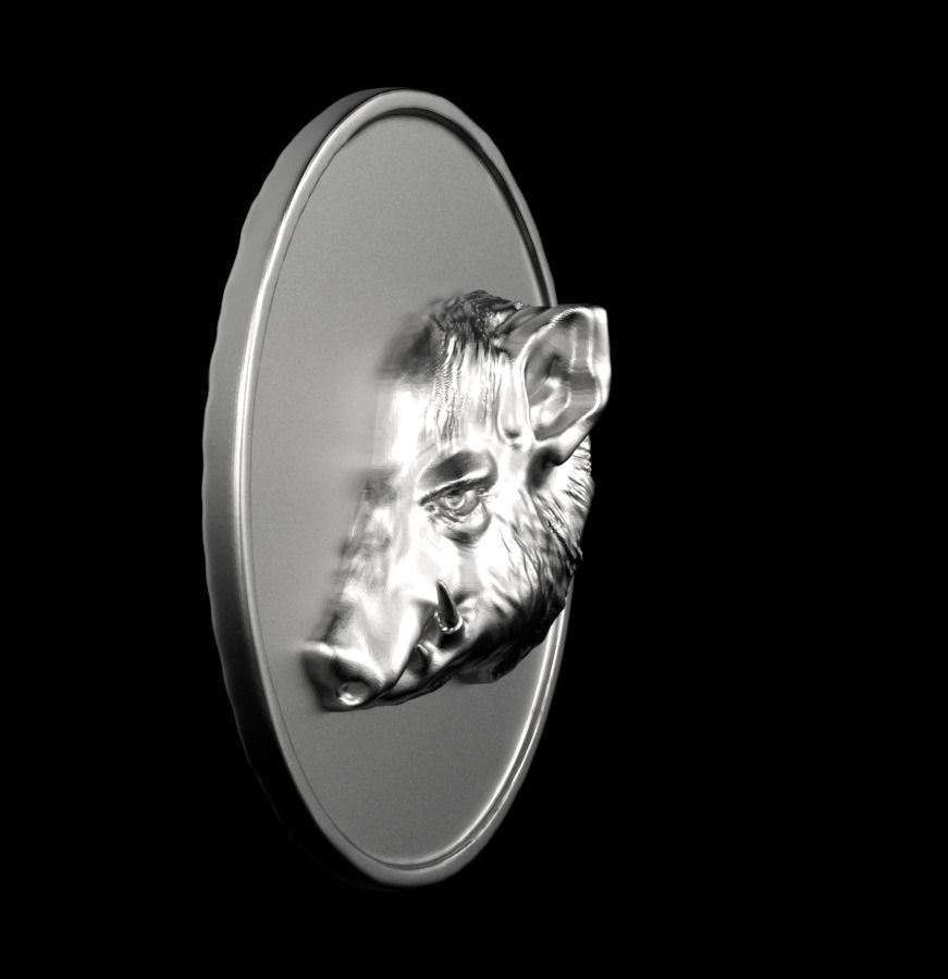 Chinese Zodiac Pig  003 3D print model_50