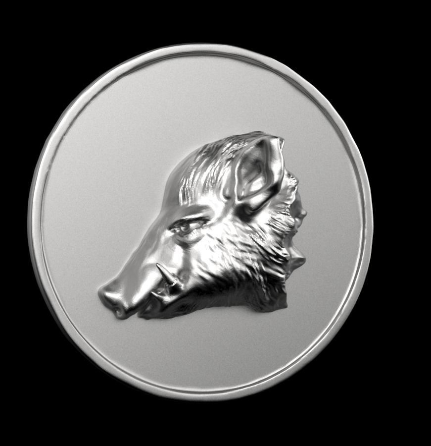 Chinese Zodiac Pig  003 3D print model_58