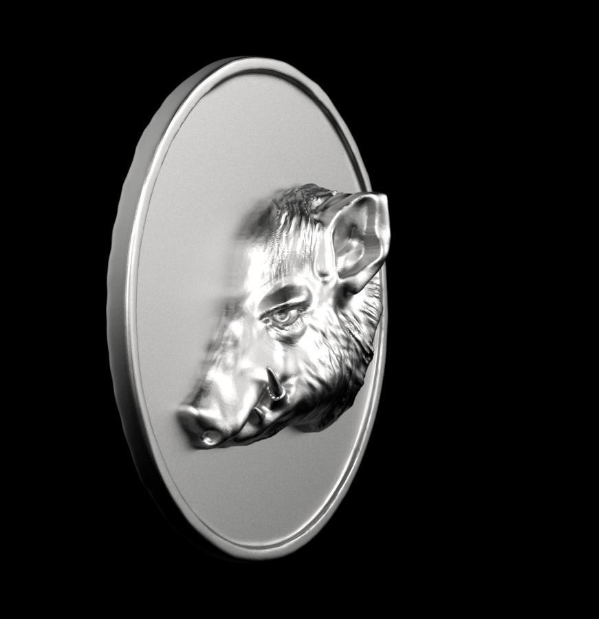 Chinese Zodiac Pig  003 3D print model_51