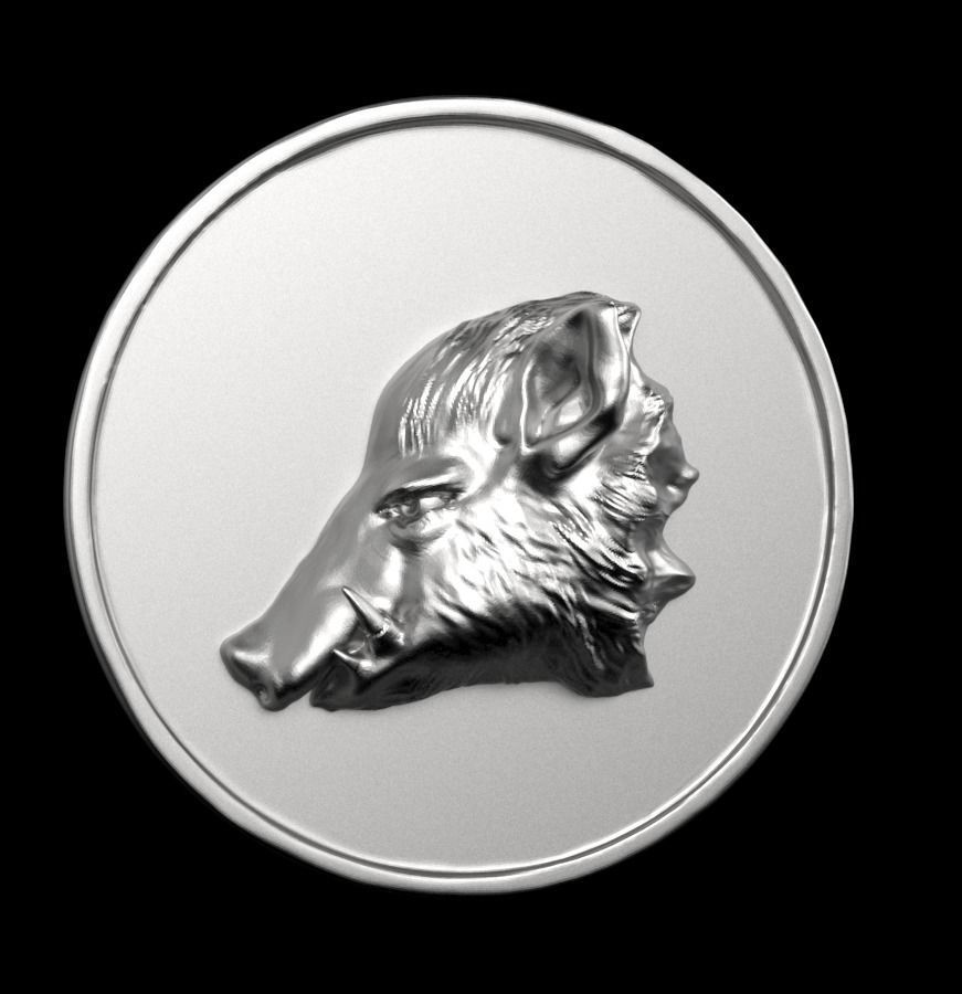 Chinese Zodiac Pig  003 3D print model_59